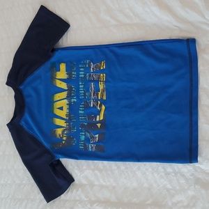 George Blue Kids Rash Guard